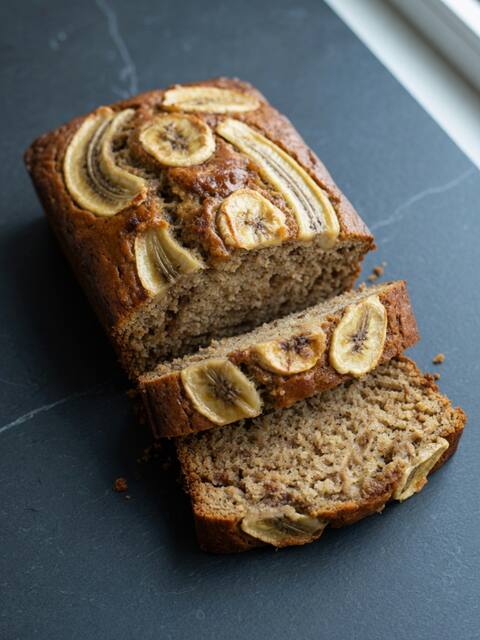 Banana protein bread