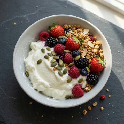 Protein yogurt bowl
