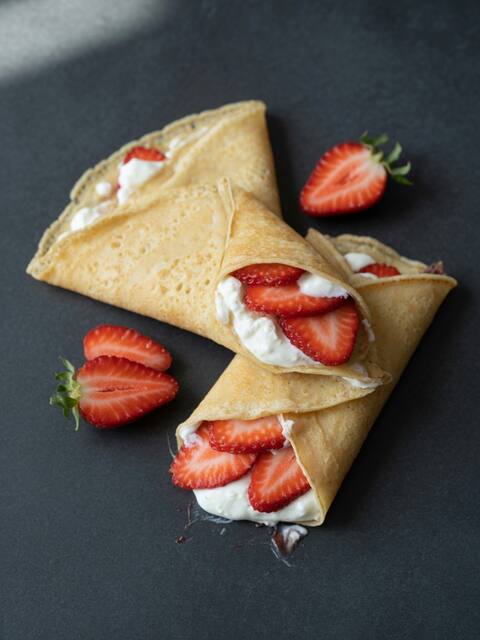 Protein crepes