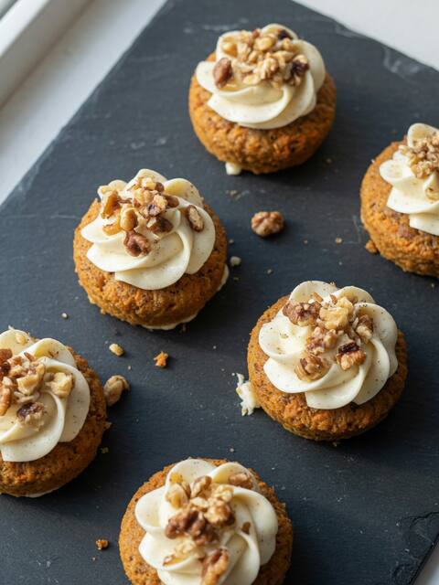 Protein carrot cake bites