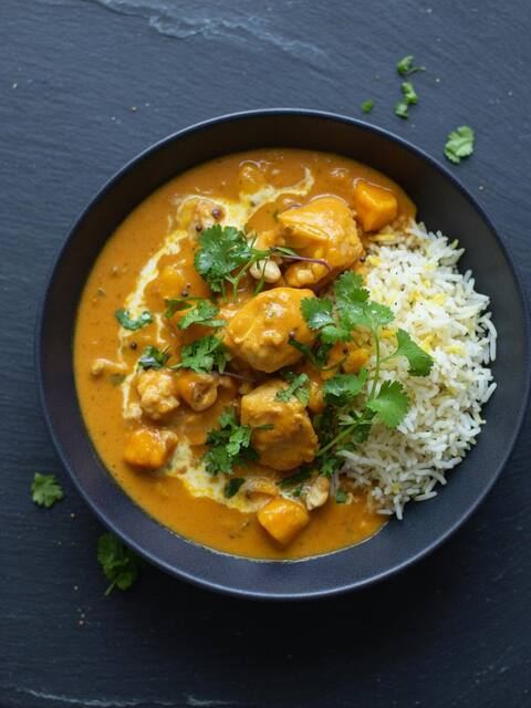 Mango chicken curry