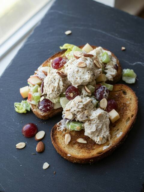Greek yogurt chicken salad