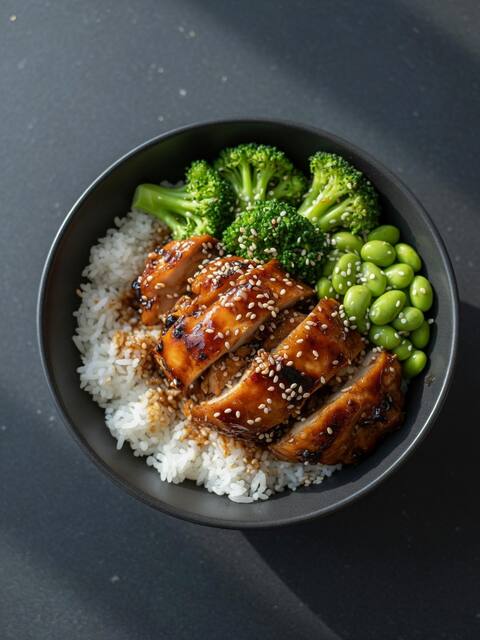 Chicken teriyaki bowl