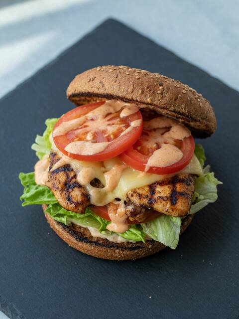 Chicken burger (lean)
