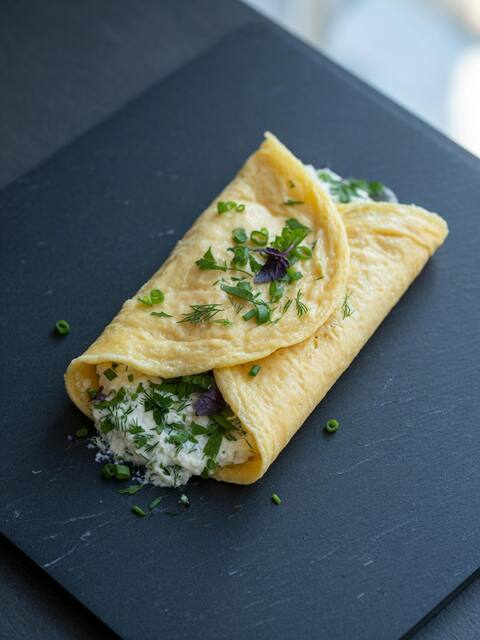 Protein French omelette