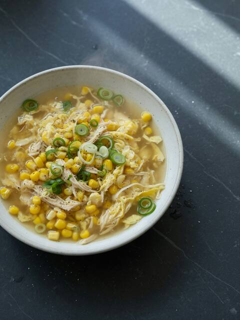Chicken & corn soup