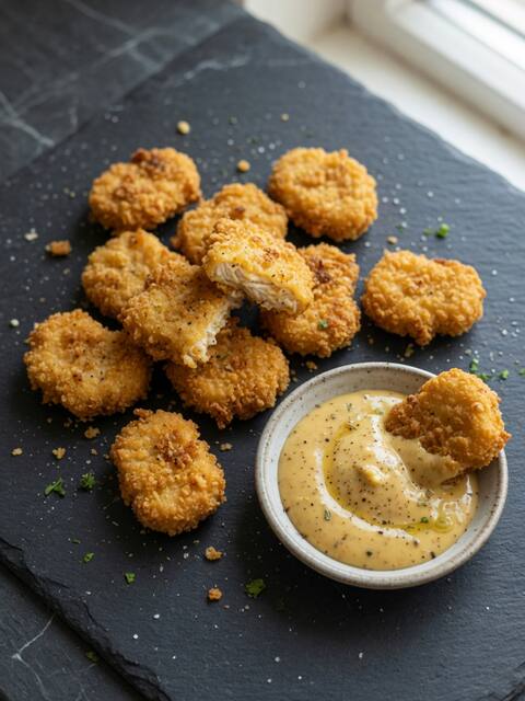 Chicken nuggets (oat crumb)