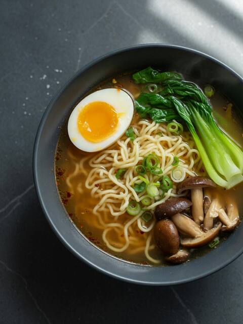 High-protein ramen