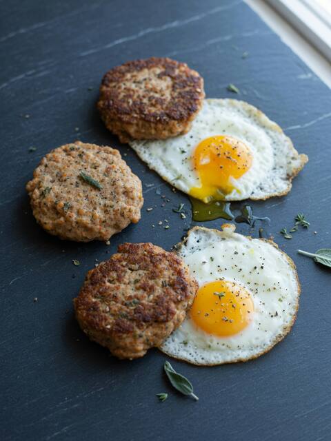 Turkey breakfast sausages