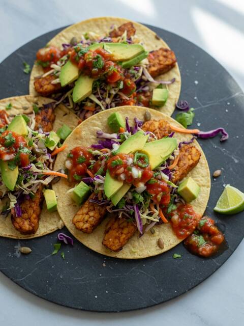 Tempeh tacos