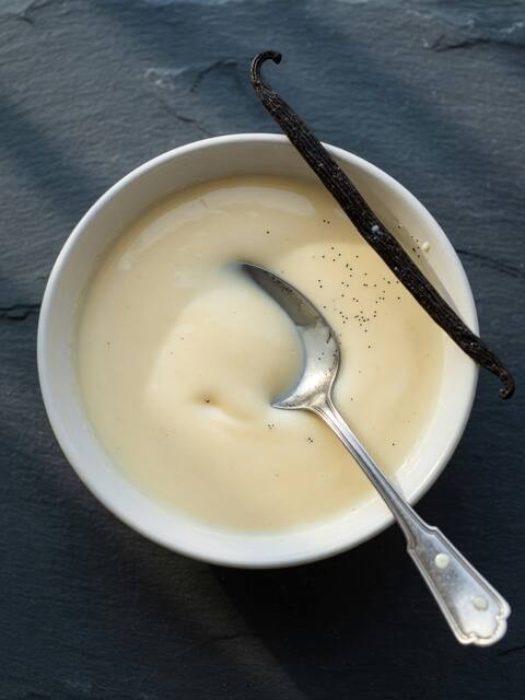 Protein vanilla custard