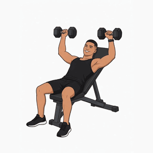 Incline Dumbbell Press demonstration