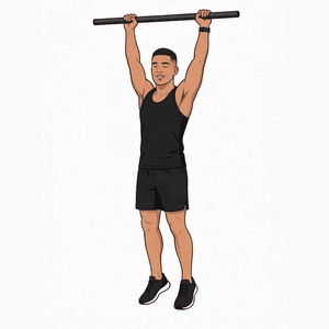 Hanging Knee Raises demonstration