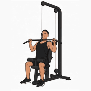 Lat Pulldown demonstration