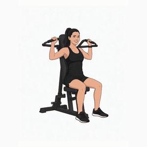 Machine Shoulder Press demonstration