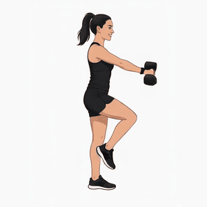 Single-Leg RDL demonstration